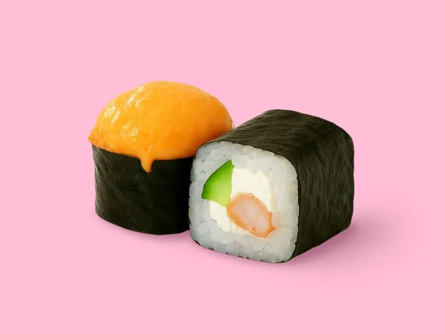 Запеченный с окунем