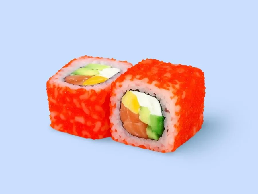 Калифорния с копченым лососем