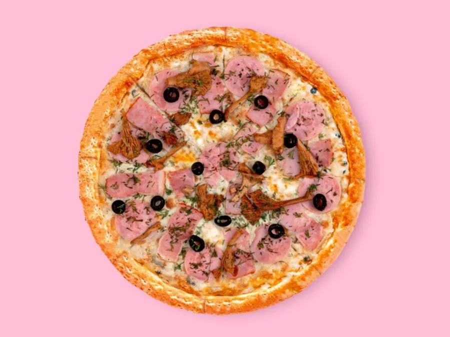 Пицца с лисичками