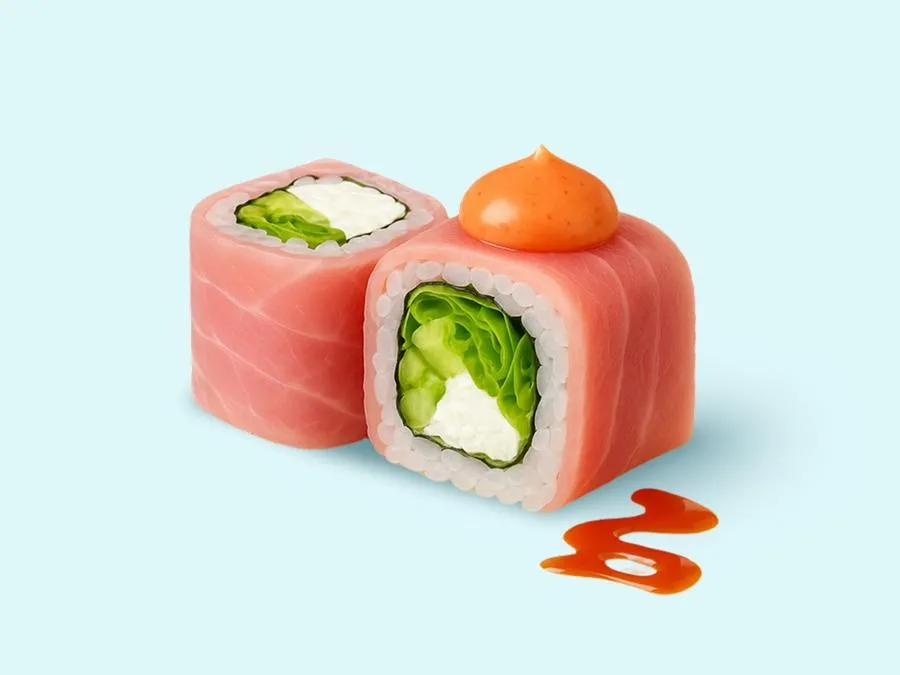 Бекон с соусом BBQ