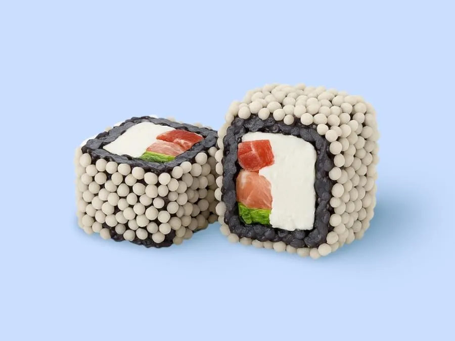 В воздушном рисе