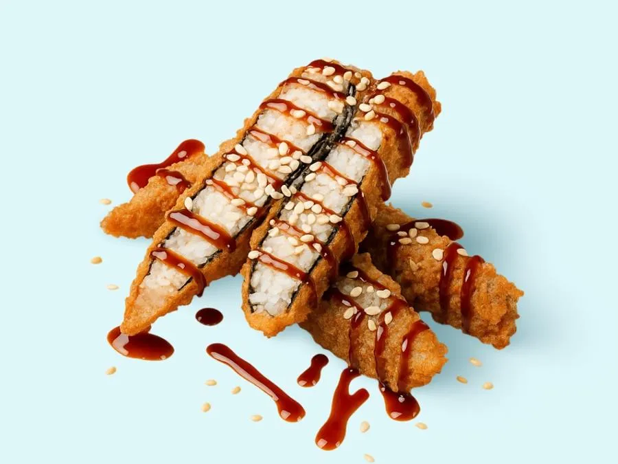 Стрипсы с крабом