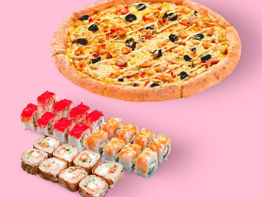 Комбо с креветкой