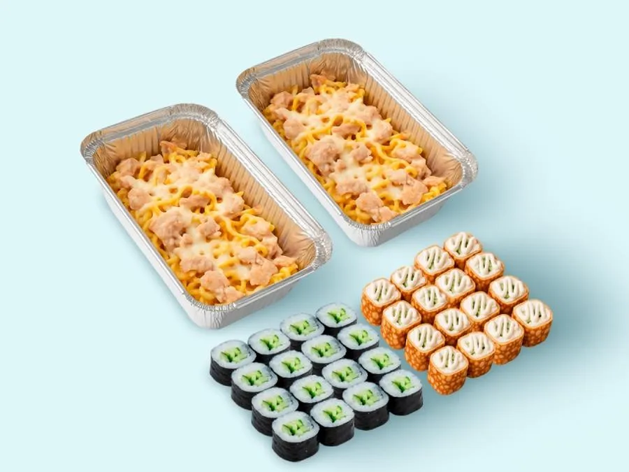 Ланч на двоих с роллами