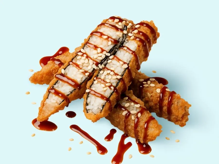 Стрипсы с крабом