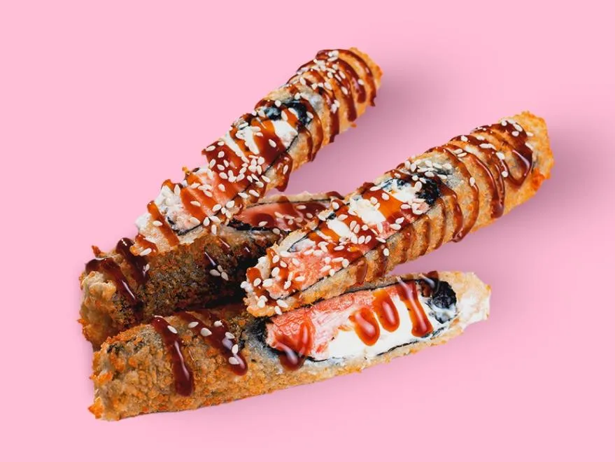 Стрипсы с лососем