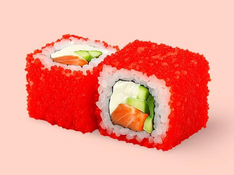 Калифорния с лососем