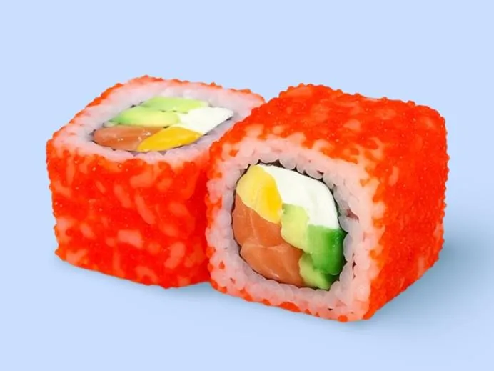 Калифорния с копченым лососем