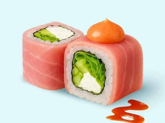 Бекон с соусом BBQ