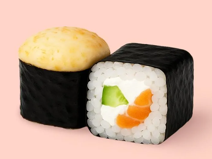 Запеченный с лососем