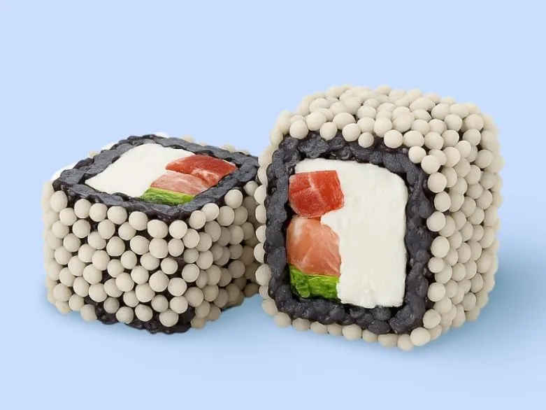 В воздушном рисе