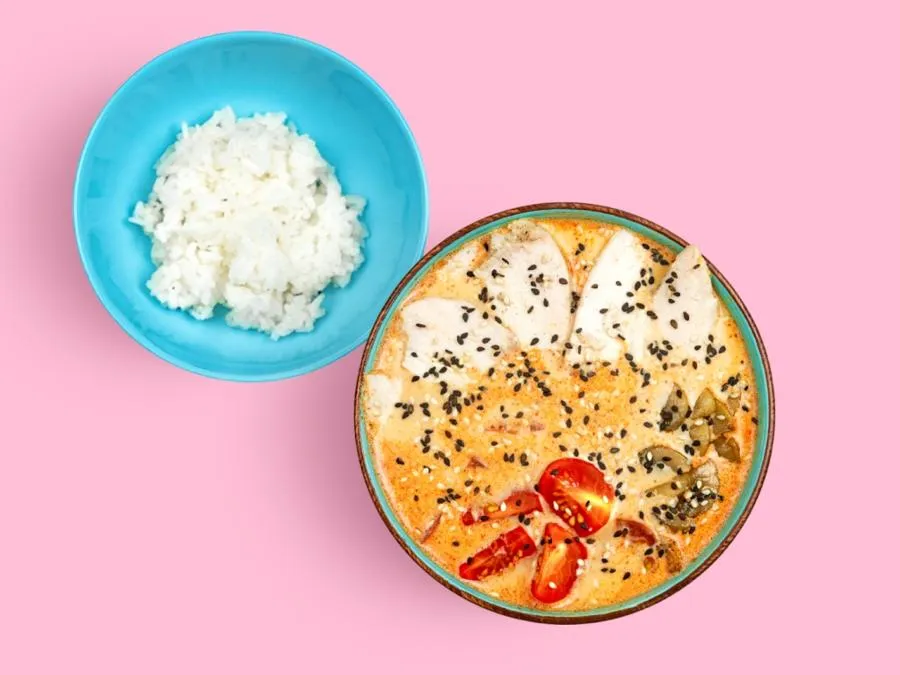 Суп Том Ям с курицей