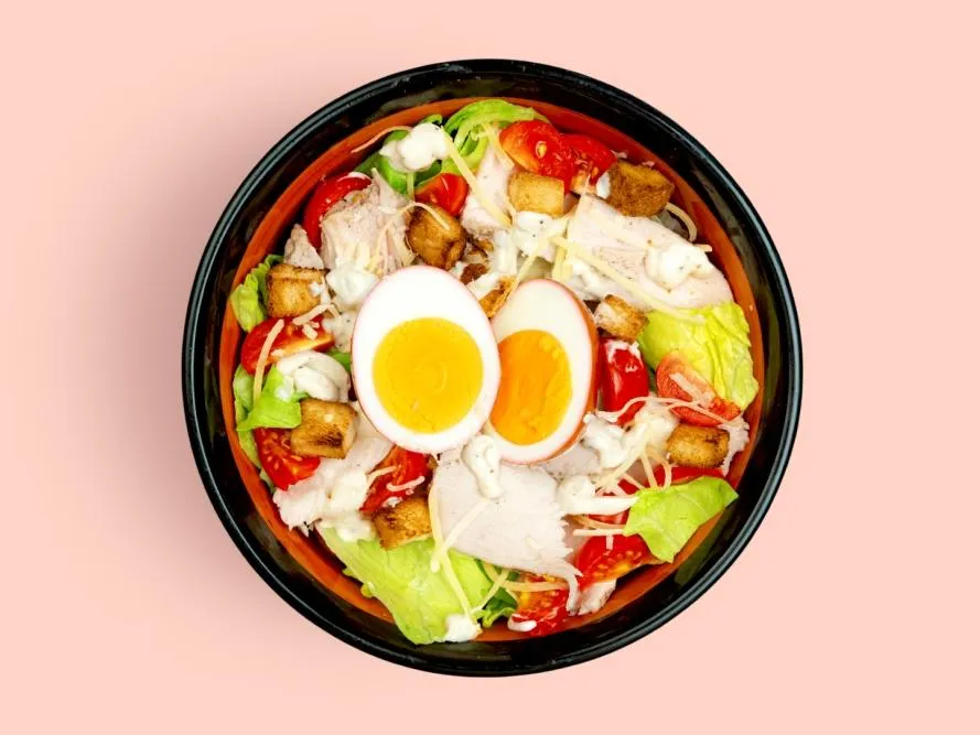 Салат Цезарь с курицей 